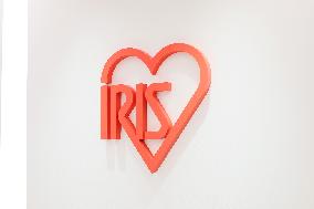 Iris Ohyama signboard and logo